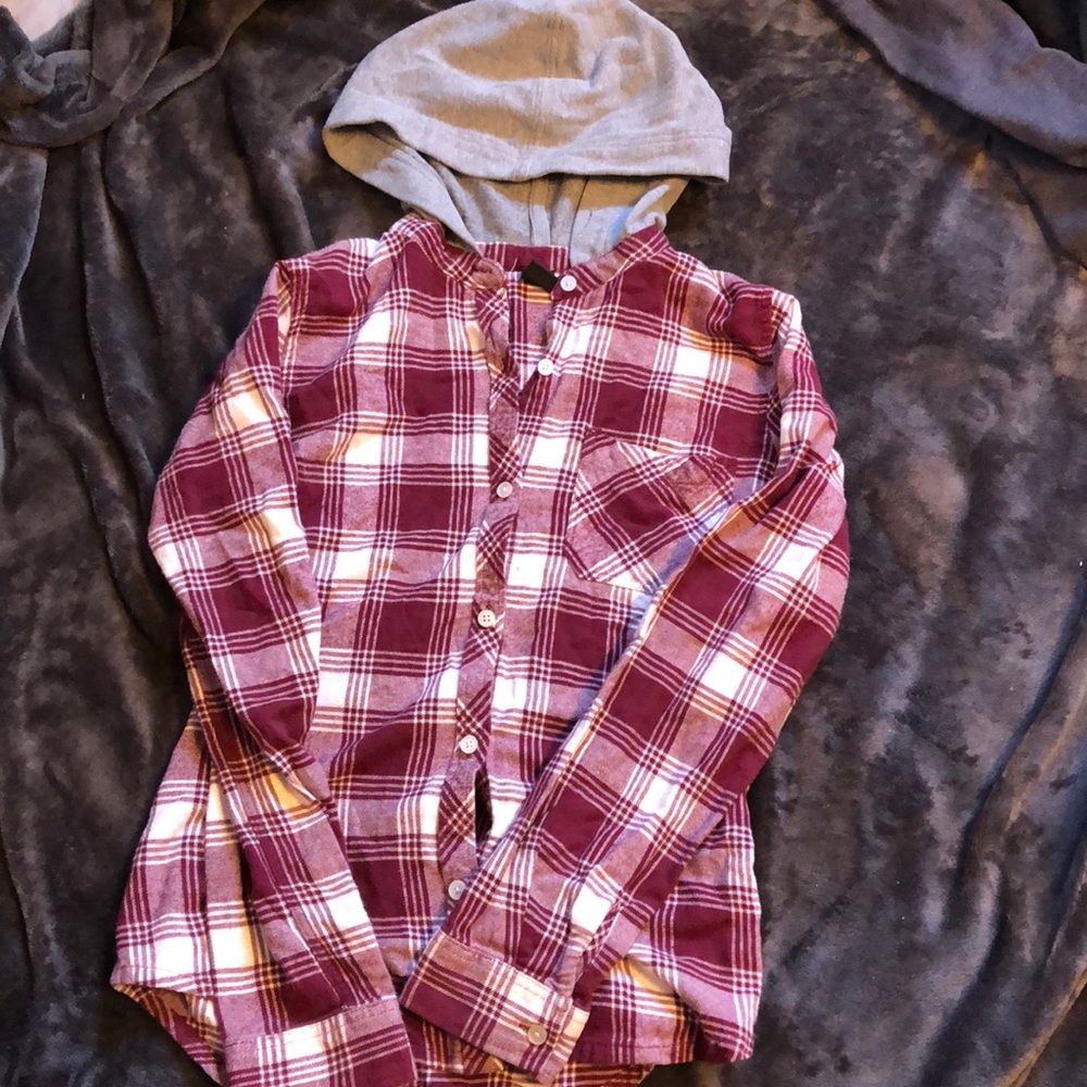 Empyre hooded flannel